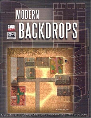 Cover for Modern Backdrops (d20 3.5 Modern Roleplaying)