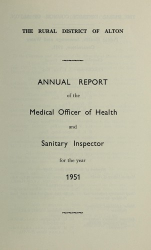 Cover for [Report 1951]