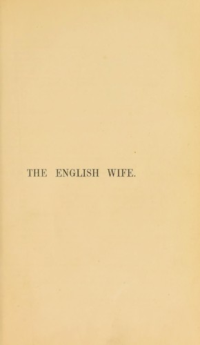 Cover for The English wife