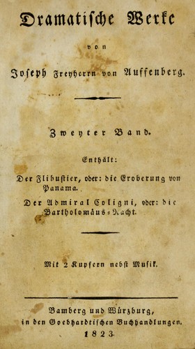 Cover for Dramatische Werke