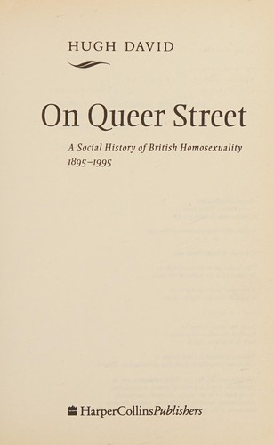 Cover for On queer street