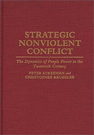 Cover for Strategic Nonviolent Conflict