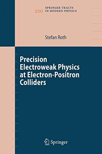 Cover for Precision Electroweak Physics at Electron-Positron Colliders