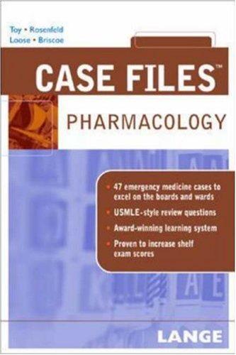 Cover for Case Files Pharmacology (Lange Case Files)
