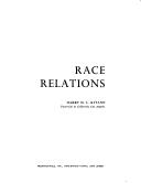 Cover for Race relations