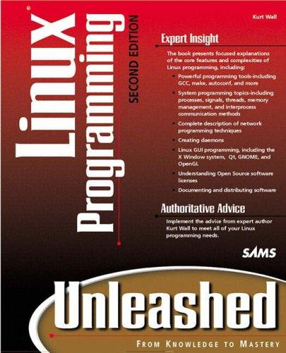 Cover for Linux programming unleashed