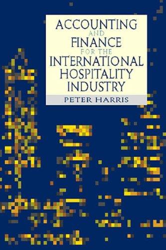 Cover for Accounting and finance for the international hospitality industry