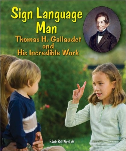 Cover for Sign language man