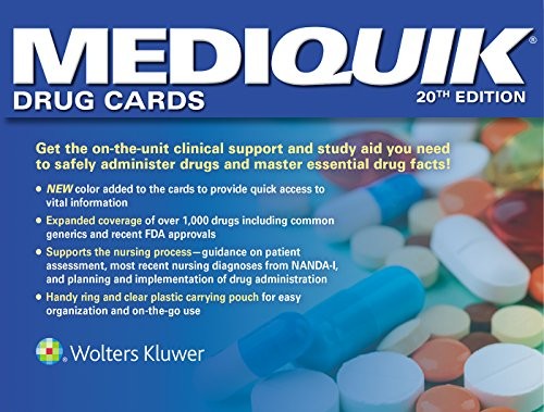 Cover for MediQuik Drug Cards