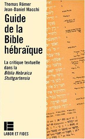 Cover for Guide de la Bible hébraïque