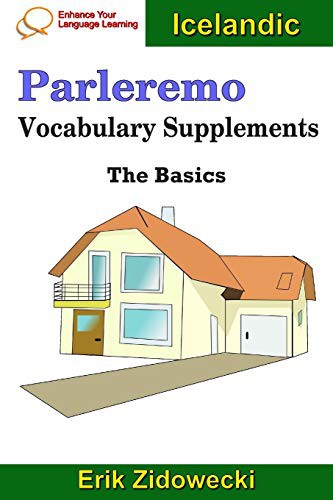 Cover for Parleremo Vocabulary Supplements - The Basics - Icelandic