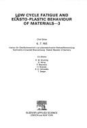 Cover for Low Cycle Fatigue and Elasto-Plastic Behaviour of Materials