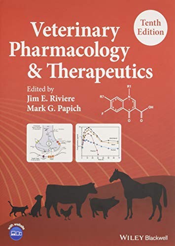 Cover for Veterinary Pharmacology and Therapeutics