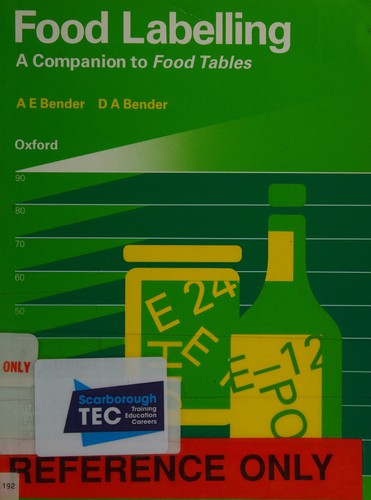 Cover for Food Labelling