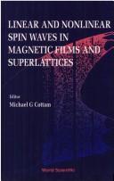Cover for Linear and nonlinear spin waves in magnetic films and superlattices