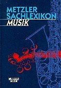 Cover for Metzler Sachlexikon Musik.