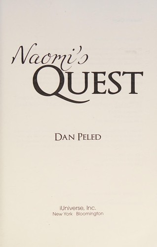 Cover for Naomi's Quest