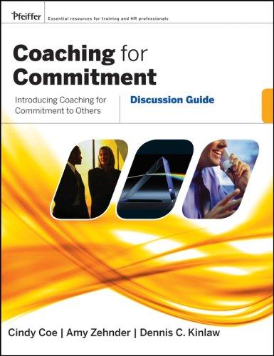 Cover for Coaching For Commitment