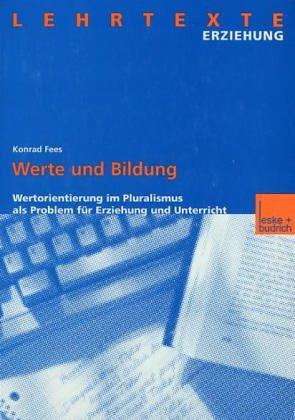 Cover for Werte und Bildung.