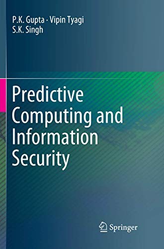 Cover for Predictive Computing and Information Security