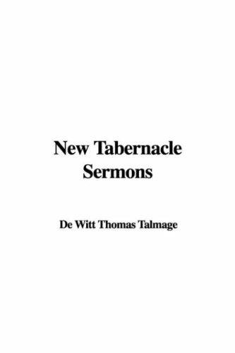Cover for New Tabernacle Sermons
