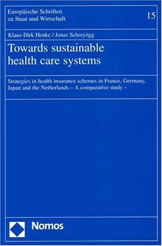 Cover for Towards Sustainable Health Care Systems