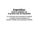 Cover for Argentina, luces y sombras en el primer año de transición
