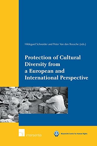 Cover for Protection of cultural diversity from a European and international perspective