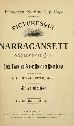 Cover for Narragansett and Mount Hope bays.