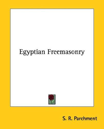 Cover for Egyptian Freemasonry