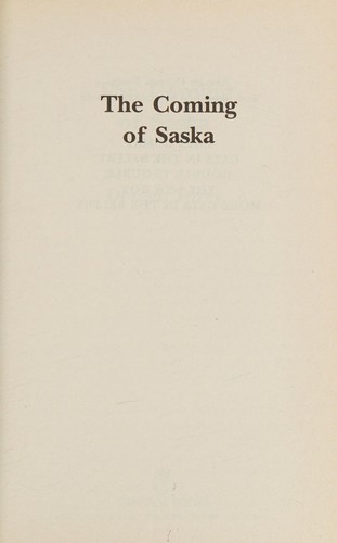 Cover for The Coming of Saska