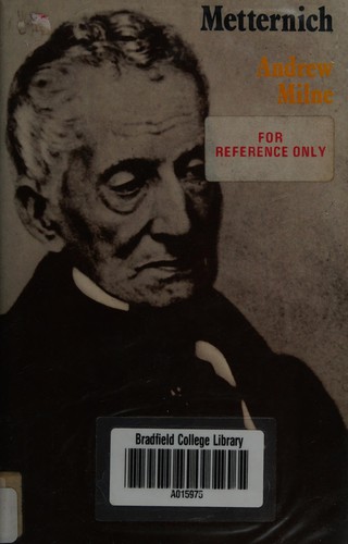 Cover for Metternich