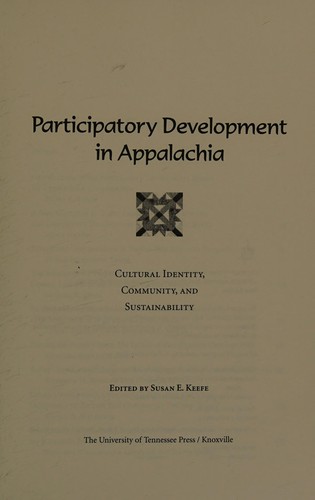 Cover for Participatory development in Appalachia