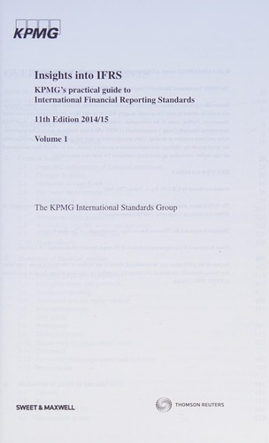 Cover for Insights into IFRS