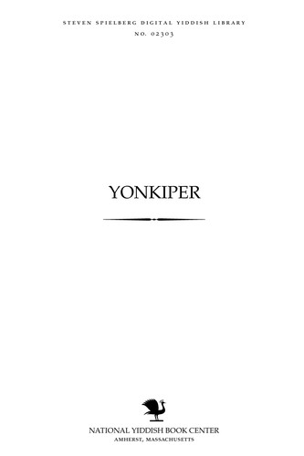 Cover for Yonkiper