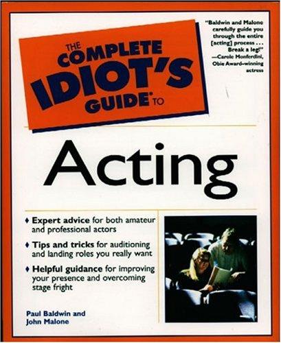 Cover for The Complete Idiot's Guide to Acting