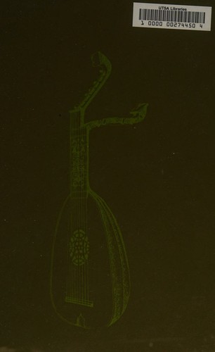 Cover for Lute, vihuela, guitar to 1800, a bibliography
