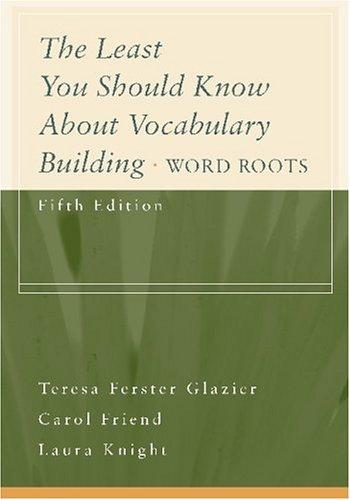 Cover for The Least You Should Know About Vocabulary Building