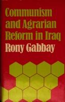 Cover for Communism and agrarian reform in Iraq