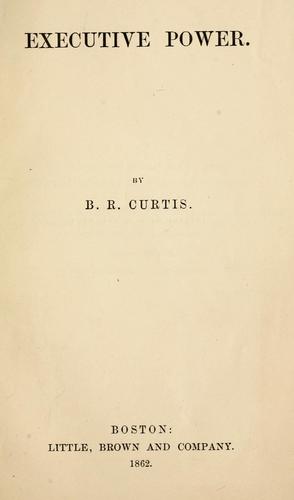 Cover for Executive power