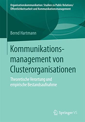 Cover for Kommunikationsmanagement von Clusterorganisationen