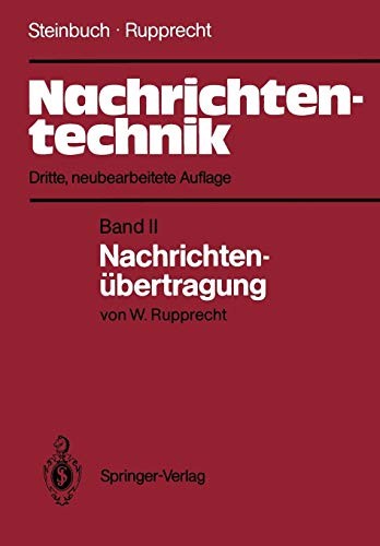 Cover for Nachrichtentechnik : Band II