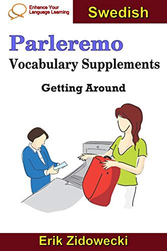 Cover for Parleremo Vocabulary Supplements - Getting Around - Swedish