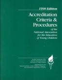 Cover for Accreditation Criteria & Procedures