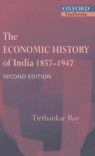 Cover for The economic history of India, 1857-1947