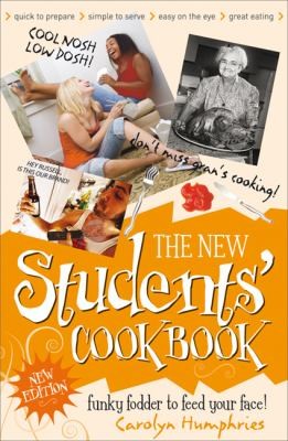 Cover for The New Students Cookbook By Carolyn Humphries