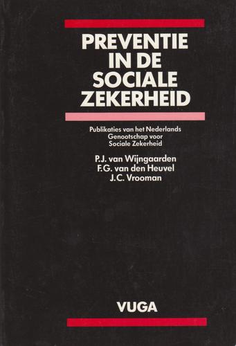 Cover for Preventie in de sociale zekerheid