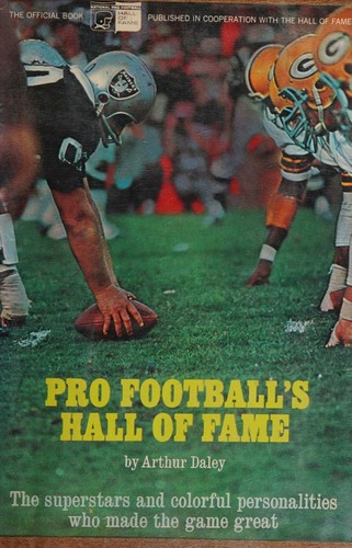 Cover for Pro football's Hall of Fame