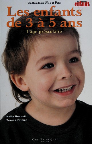 Cover for De 3 a 5 ans