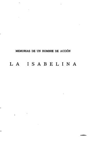 Cover for La isabelina